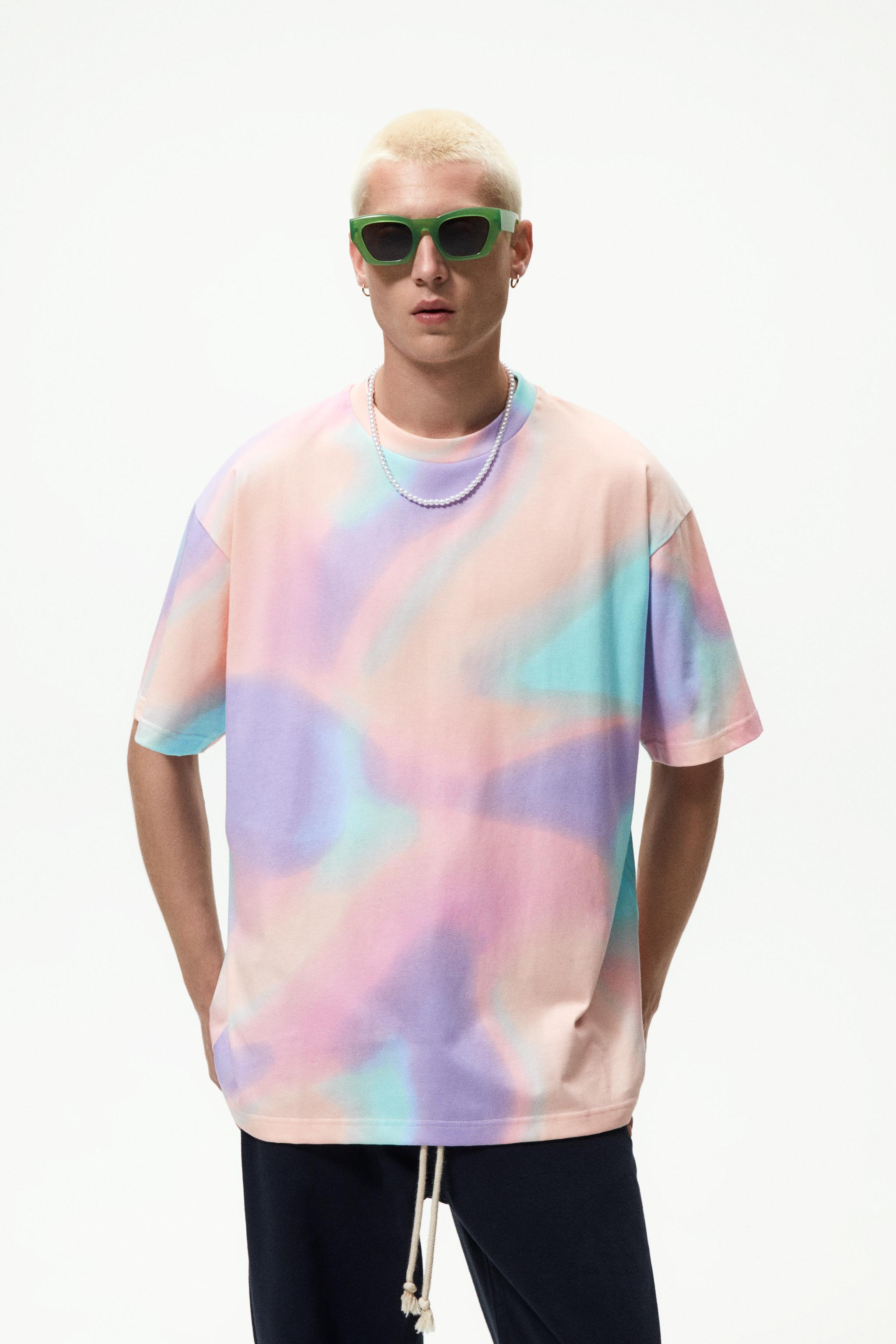 ZARA outlet TIE DYE SHIRT